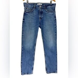 Zara Denim Straight Leg Jeans